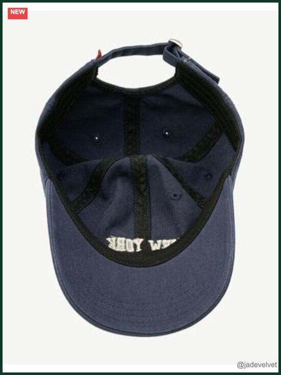 Baseball Cap with Curved Brim UV Protection Adjustable Strap Sport Hat main image 4